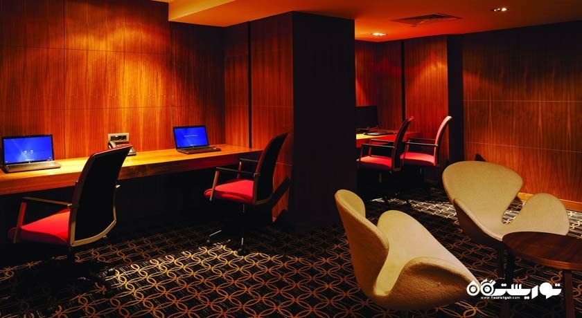 نمایی از مرکز کسب و کار هتل